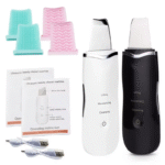 Electric Ultrasonic Skin Scrubber Vibration Face Spatula Peeling Blackhead Remover Facial Lifting Cleansing Ultrasonic Skin Care