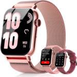Smart Watch for Women, 1.83" HD Fitness Tracker with Answer/Make Calls, 120+ Sport Modes, Heart Rate & Sleep Monitor, IP68 Waterproof Smartwatch for Android iOS – Rose Gold - Image 2