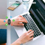 Smart Watch for Android & iOS Phones, 1.69" Touchscreen Fitness Tracker with Heart Rate & Blood Pressure Monitor, IP68 Waterproof Activity Watch with Pedometer & Bluetooth - Image 4