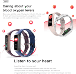 Keep Health Fitness Trackers for Women Men Amoled Step Counter Slim Thin 25 Sports Modes with Heart Rate Blood Pressure Monitor Alarm Stopwatch Timer Calories Burned IP68 Step Tracker Watch - Image 4