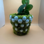 3. Handcrafted 4In Terracotta Pot. Fairy Pot for Home Garden. “Kitty Galore” - Image 5