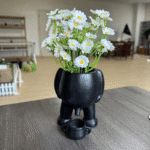 Unique Urine Design Resin Flower Pot, Creative Plant Pot, Succulent Pot, Garden Pot for Home Garden Decoration, Home Decor Supplies - Image 3