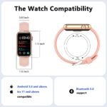 FITVII Slim Fitness Tracker with Blood Oxygen & Blood Pressure Monitor, 24/7 Heart Rate & Sleep Tracking, IP68 Waterproof Activity Tracker Smart Watch with Step Counter & Pedometer for Women & Men - Image 9