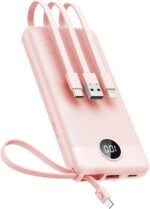 Portable Charger with Built-In Cables, Fast Charge USB-C Power Bank for iPhone, Travel Essentials Battery Pack Compatible with iPhone 17/16/15/14 and Samsung S25/S24 - Image 11