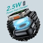 2024 Upgraded Apple Watch Charger, 1400mAh Magnetic Portable USB-C Power Bank Keychain, Fast Wireless Charging Travel Charger for Apple Watch Series 10/9/8/Ultra/7/6/5/4/3/2 - Image 4