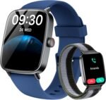 Women’s Smart Watch 1.85" with Bluetooth Calling, Fitness Tracker with Heart Rate, SpO2 & Sleep Monitor, 110+ Sports Modes, IP68 Waterproof – 2 Bands Included - Image 14