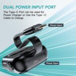 2024 Upgraded Apple Watch Charger, 1400mAh Magnetic Portable USB-C Power Bank Keychain, Fast Wireless Charging Travel Charger for Apple Watch Series 10/9/8/Ultra/7/6/5/4/3/2 - Image 6