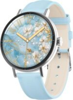 Women’s 1.27" Round Smart Watch with Bluetooth Calling, Fitness Tracker with Heart Rate/Sleep/SpO2, 110+ Sports Modes, IP68 Waterproof – Pink (2 Bands) - Image 12