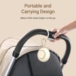 Portable Baby Sound Machine [White Noise for Babies Kids Adults][Sleep Soother][Timer Function][12 Soothing Sounds] 15 Hours Battery Life, Travel,Registry Toys,Gifts,Shower,Clips on Baby Stroller - Image 6