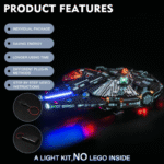 LED Light for Lego the Dark Falcon, Creative Lighting Compatible with Lego 75389-No Model (Classic Version Light) - Image 8