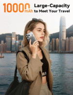 Magnetic Portable Charger 10000mAh, 20W Fast Charging MagSafe Power Bank, Travel Essential Wireless Battery Pack Compatible with iPhone 17/16/15/14/13/12 (Pro/Max/Air/Plus) & Samsung - Image 4