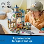LEGO City Central Train Station Building Toy - Multi-Level Pretend Play Set for Boys & Girls, Ages 7+ - Building Blocks for Kids - Gift Idea for Christmas - 60469 - Image 3