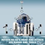 LEGO Star Wars R2-D2 Building Toy Set - Play or Display Star Wars Toy for Boys & Girls, Ages 10+ - Gift Ideas for Kids & Fans - Includes 25Th Anniversary Darth Malak Minifigure - 75379 - Image 4