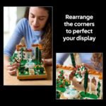 LEGO Icons Fountain Garden Building Set - DIY Kit for Adults, Ages 18+ - Miniature Craft Building Blocks for Home Decor, Display - Gift for Birthdays - with Cypress Trees and Grape Vines - 10359 - Image 7