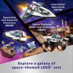 LEGO City Interstellar Spaceship Toy for Kids, Creative Play Space Toy, Building Set with Spacecraft Model, Drone, and Astronaut Figure, Building Toy for Boys, Girls and Kids Ages 6 and Up, 60430 - Image 7