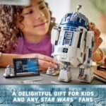 LEGO Star Wars R2-D2 Building Toy Set - Play or Display Star Wars Toy for Boys & Girls, Ages 10+ - Gift Ideas for Kids & Fans - Includes 25Th Anniversary Darth Malak Minifigure - 75379 - Image 5