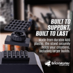 Infinity Angle Display - Building Block Display Stand - Works with Major Building Blocks - for Lego Display Stand - Compatible with Lego Decor Adjustable Stand - 2 Pack - - Image 6