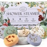 Shower Steamers Aromatherapy Gift Set – 8 Pack Spa Tablets for Stress Relief & Relaxation – Lavender, Eucalyptus & Mint Shower Bombs – Perfect Stocking Stuffers, Christmas, Birthday & Self-Care Gifts for Women, Teen Girls, Wife & Mom