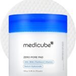 Medicube Zero Pore Pads 2.0, Dual-Textured Facial Toner Pads for Exfoliation and Pore Care with 4.5% AHA Lactic Acid & 0.45% BHA Salicylic Acid, Ideal for All Skin Types, Korean Skin Care (70 Units)