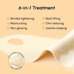MAREE V Line Lifting Mask with 24K Gold & Collagen – Jawline Shaper Face Mask with Retinol & Hyaluronic Acid – Neck Tightening, Face Slimming & Double Chin Lift Mask for Women - Image 2
