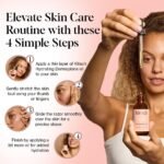 RadiantGlow Dermaplane Face Oil with Jojoba & Argan – Hydrating Pre-Shave Serum for Dermaplaning, Gua Sha & Razor Use – Smooth, Soft, Glowing Skin – 2oz - Image 5