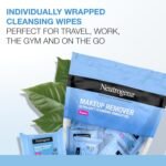 Neutrogena Makeup Remover Wipes – Alcohol-Free Daily Face Cleansing Towelettes for Sensitive Skin, Removes Waterproof Makeup, Dirt & Oil – 20 Count - Image 2