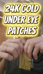 24K Gold Under Eye Patches with Collagen – Luxury Eye Mask for Dark Circles, Puffy Eyes & Wrinkles | Anti-Aging Hydrating Eye Masks (25 Pairs) - Image 5